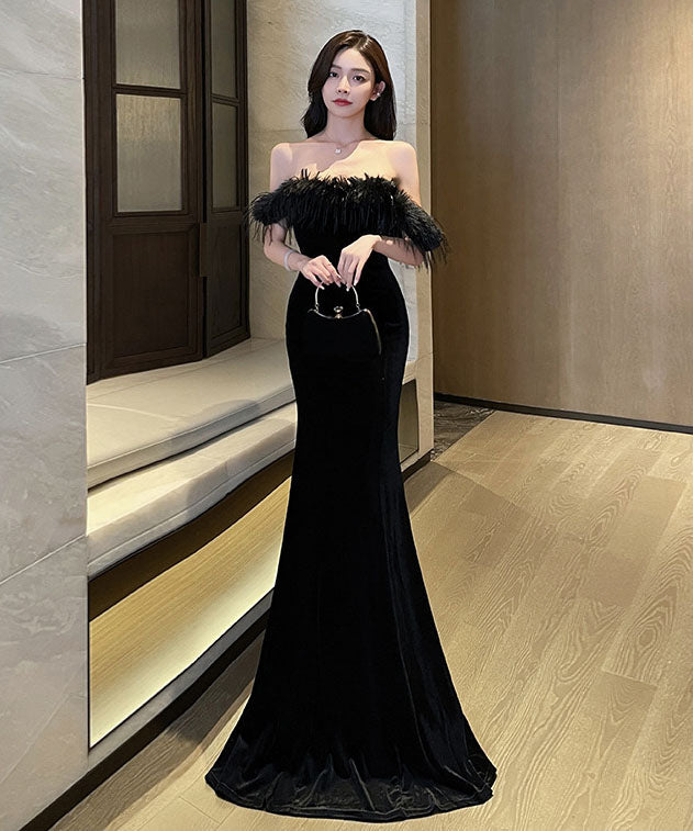 ロングドレス パーティードレス ゴージャス 気質 セレブ風 脚長効果