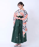 袴セット フルセット 卒業式 大学卒業式 小学生 大学生 購入 二尺袖 着物 袴 袴下帯 着付け小物 セット コスプレ レディース HKMS-004