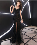 【4色】ロングドレス Partydress キラキラ 宴会 誕生日 結婚式 マーメイドドレス YH2-YEY16187#