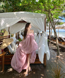 Lady's coco ロングドレス キャバドレス セクシー ボディコン フレンチ オフショルダー マキシ丈 ウエストマーク リゾートスタイル 結婚式 二次会 披露宴 パーティー 上品 LW2-CD1-119-98960750