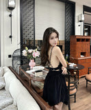 ミニドレス キャバドレス セクシー ミニ丈 キャミドレス 軽奢華 夜会 デート ナイトクラブ JC2-CD6-157-82490580