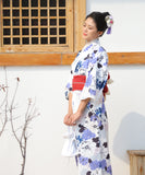 新作 かわいい 浴衣 キュート 大人 スウィート フラワー 浴衣 花火大会 YH6-202412