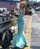 ロングドレスキャミワンピチュールマーメイドドレスカワセクシーhotgirlレース WQ2-MXX-Q7721