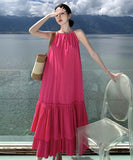 サンドレスロングドレス着痩せ気質フリル大人可愛い旅行ビーチSNS話題体型カバー WQ2-CD6-CF12-51150580