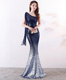 【3色】ロングドレス 高品質 キラキラ ナイトドレス 宴会 グラデーションカラーYH2-YEY8118#