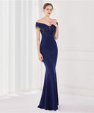 【6色】ロングドレス 新作 宴会 気質 高品質 披露宴 脚長効果 YH2-YEY19130#