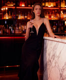 ロングドレス キャバドレス セクシー キャミワンピ 高見え エレガント スリム 美シルエット ボディコン パーティー 二次会 JC2-HX200917