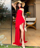 ロングドレスキャバドレスサンドレス非対称ベアトップAライン着痩せ気質SNS話題 WQ2-CD6-601-82770620