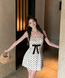 ミニドレスAラインキャバドレスレースリボンハット柄セクシーキャバドレス通勤同伴大人可愛い WQ2-ZED883334DXH502