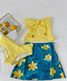 3点式セット2色ビキニ水着ベアトップ花柄セクシーワンピースエレガント気質 WQ7-DP-A10427