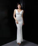 【9色】ロングドレス キラキラ 宴会 誕生日 セクシー 着痩せ マーメイドドレス YH2-YEY16681#