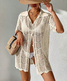 【3色】サンドレス ロングドレス シャツコーデ coolgirl おしゃれ クロシェ編み hot girl WQ2-CM81888