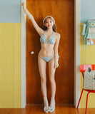 3点セット ビキニ 温泉 hotgirl 水着 着痩せ セクシー おしゃれ ホルターネック WQ7-SD3501