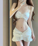 【3点セット】水着 モノキニ ビキニ 背露出 セクシー 着痩せ 夏 ビーチ 海辺 YH7-KSD23142