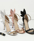 【3色】 ハイヒール キャバクラ 蝶 ユニーク 脚長効果 fashion YH5-XLMY-JJM-329-7