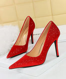 【6色】ハイヒール セクシー 宴会 キラキラ ナイトクラブ YH5-BIG-3391-8