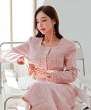 【上下セット】ロングドレス キャバドレス  高品質 かわいい セレブ風 MY2-ZED88749E49