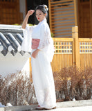 レース ゆかた 新作 かわいい 浴衣 キュート 大人 スウィート フラワー 花火大会　XH6-202405