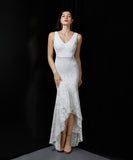 【5色】ロングドレス キャバドレス セクシー 着痩せ 気質 Vネック 宴会 YH2-YEY1578#