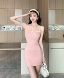 キャバドレス ミニドレス 蝶結び おしゃれ ニット セクシー 大人可愛い YH2-ZED886502GT347