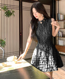 ミニドレス Aライン セクシー エレガント 着痩せ 気質 パーティードレス 同伴 WQ2-DD4260