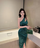 不規則 キャバドレス  party 新作 セクシー 名媛スタイル 着痩せ YH2-DD6259