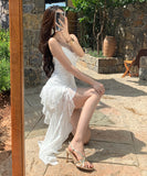 前ミニドレスミニドレスキャミワンピセクシーレースフリル気質ナイトクラブ WQ2-XHY919637