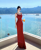 Lady's coco ロングドレス キャバドレス セクシー ボディコン マーメイドドレス 二次会 披露宴 上品  LW2-CD3-141-26060520