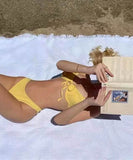 ビキニ水着三角ビキニセクシービーチ海温泉モノキニタンキニ WQ7-DP-A0084