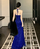 ロングドレス セクシー ボディコン Vネック パーティー スリット入り 上品 高級感 気質 エレガント 結婚式 二次会 披露宴 フォーマル LW2-CD3-260-70290650