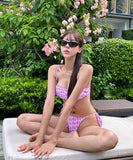 3点セット ビキニ モノキニ 肌見せ セクシー かわいい 着痩せ 水着  YH7-YZM-MYS3372