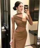 Lady's coco ロングドレス キャバドレス セクシー デザイン メッシュ切り替え タイトロングワンピース 上品 二次会 披露宴 パーティー 同窓会 LW2-XHY918263