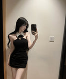 Lady's coco ミニドレス セクシー キャバドレス オフショルダー タイト  ボディコン スリム シルエット ファッション デート LW2-DD5827