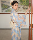 ゆかた 新作 かわいい 浴衣 キュート 大人 スウィート フラワー 花火大会　XH6-202403