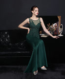 【6色】ロングドレス 新作 セクシー 高級感 肌見せ 露出 披露宴 宴会 YH2-YEY16088#