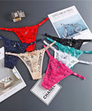 【7色】レース ストーンチャーム付き セクシー Tバック  サイズ調整可能 大人ランジェリー LW8-HS2003