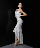 【5色】ロングドレス キャバドレス セクシー 着痩せ 気質 Vネック 宴会 YH2-YEY1578#