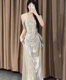 ロングドレス キャバドレス パーティードレス オフショルダー ロングドレス 上品 エレガント パーティー 誕生日 LW2-YYR12