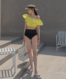 【2色】ビキニ 水着 セクシー デザイン 着痩せ お洒落 ビーチ 温泉旅行 YH7-JCL-BB3356