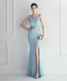 【7色】ロングドレス キラキラ パーティードレス レース お姫様 誕生日 演奏会 宴会 WQ2-YEY19882#