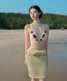 サンドレス セクシー おしゃれ クロシェ編み hot girl WQ7-YQ-HH5XB6FLL-2