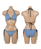 三角ビキニ水着ビキニタンキニセクシー旅行海温泉ビーチホルターネック WQ7-DP-A33722