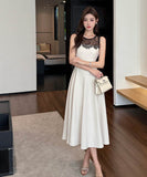 ロングドレスAラインエレガントレースセレブ風着痩せ気質高級感おしゃれ大人可愛い宴会パーティー WQ2-ZED889893GT347