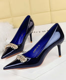 【4色】ハイヒール セクシー 通勤 ナイトクラブ キャバクラ  YH5-BIG-9283-AK31