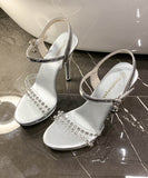 ハイヒール パンプス 透明感 キラキラ スリッパ 美脚効果 歩きやすい 流行り OL 百掛け ヒール 靴 WQ5-HS8612-3