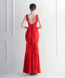 【6色】ロングドレス パーティードレス 誕生日 演奏会 宴会 ウェディング YH2-YEY19928#