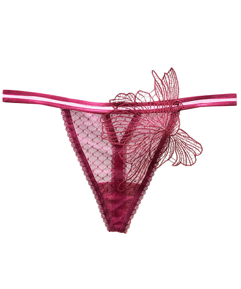 7色】レース Tパンツ 透け感 下着 パンツ 刺繡 MY8-ZR2289 – Ladys