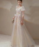 ナイトドレス 宴会 気質 ロングドレス ロマンチック エレガント 誕生日 YH2-MBYD-A23-9