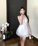 ミニドレスチュール着痩せ気質キラキラパーティー宴会大人可愛いナイトクラブ WQ2-ZED882494DXH437A