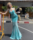 ロングドレスキャミワンピチュールマーメイドドレスカワセクシーhotgirlレース WQ2-MXX-Q7721